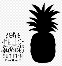 Download pineapple silhouette images and photos. Clip Art Download Hand Lettered Sweet Summer Pineapple Transparent Pineapple Silhouette Png 600054 Pikpng
