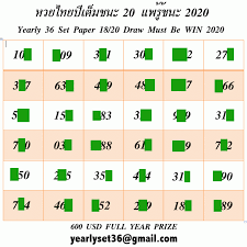 Thai Lotto Yearly Paper 36 3up Game 2020 Thai Lottery Free Or Vip Tip Web Lottery Lottery Numbers Lottery Tips