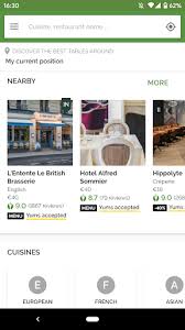 Prilozheniya V Google Play Thefork Restaurants Booking And Special Offers
