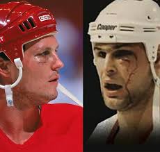 Stu ”The Grim Reaper” Grimson and Bob Probert were two of the most feared  guys in the NHL during their careers. One time, the two of them ran into  each other at