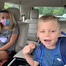 These two are all smiles!!! Excited for the new school year. Go get em  class of 2032!!