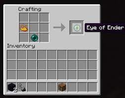 Execute as @etype=minecraft:eye_of_ender run data merge entity @s {motion:0.0,0.0,0.0}. How To Create Eyes Of Ender In Minecraft Minecraft