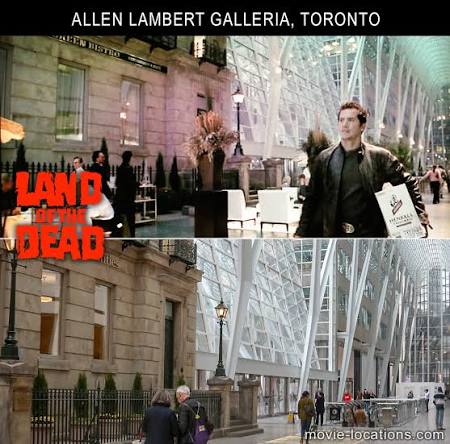 Land Of The Dead (2005) 🎬 Allen Lambert Galleria, Brookfield Place, 101  Bay Street, Toronto, Ontario 🎬 For full details, see  https://movie-locations.com/movies/l/Land-Of-The-Dead.php 🎬 The first film  following on from George A Romero's