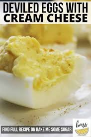 Deviled Eggs With Cream Cheese Devilled Eggs Recipe Best Best Deviled Eggs Deviled Eggs Recipe
