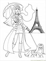 Maybe you would like to learn more about one of these? Woman In Paris Coloring Page For Kids Free Gender Printable Coloring Pages Online For Kids Coloringpages101 Com Coloring Pages For Kids