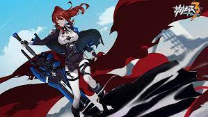Attacks on a target drop jingling bell. Hd Wallpaper Honkai Impact 3rd Anime Girls Murata Himeko Wallpaper Flare