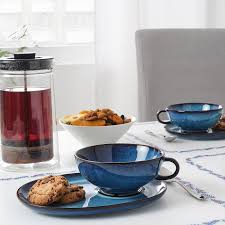 Vinterfest Kubek I Spodek Niebieski Ikea Mugs Ikea Ikea Australia