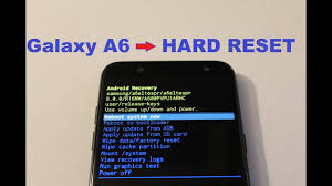 What i want to do is partition the data partition. Samsung A6 How To Hard Reset And Recovery Mode Youtube