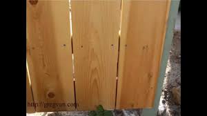 Some fillers aren't for exterior use and won't last outside, others lack pliability and workability needed for certain. How To Eliminate Large Gaps Between New Wood Fencing Before You Build Youtube