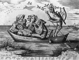 The ship of fools was painted on one of the wings of the altarpiece, and is about two thirds of its original length. The Number Of Fools Is Infinite Ecclesiastes 1 15 Ship Of Fools P Van Der Heyden After Hieronymus Bosch 1559 Bibliophilia Scoopnest