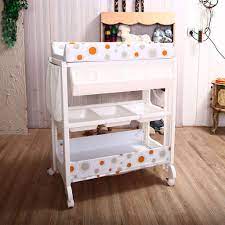 Our changers offer plenty of storage space with roomy shelves and a spacious changing station to tidy away all those nappies, lotions and muslin cloths. Crib Diaper Table Baby Tub Bath Stand Bathing Car Frame Changing Table Changing The Washstand Baby Massage Bed Buy Online At Best Price In Uae Amazon Ae