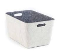 Square Cork Storage Basket,collapsible, 11x11x11", wrap card