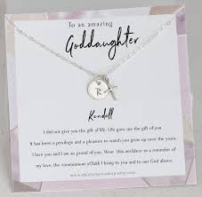 Goddaughter Gifts From Godmother Goddaughter Necklace Etsy In 2020 Goddaughter Gifts Daughter Of God Daughter Gifts
