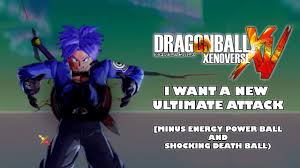 Don't wish for tp medals or zeni since you can farm it quicker from pqs. Dragon Ball Xenoverse I Want A New Ultimate Attack Minus Energy Ball Shocking Death Ball Youtube
