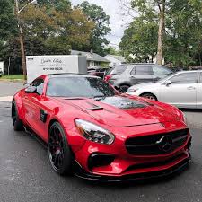 Darwinpro On Instagram Mean Amggts W Our Carbon Hood Rear Wing Bossmangts Modenacustomsnj Exclusivevinyl Phot New Mercedes Amg Mercedes Benz Amg Amg