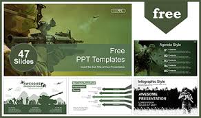 Download contoh template slide ppt presentasi powerpoint gratis di sini. Free Military Powerpoint Templates Design