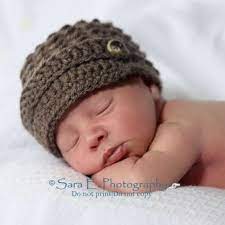 Crochet Baby Newsboy Hat Pattern Free Easy Crochet Patterns Crochet Crochet Baby Hats Crochet Hats For Boys Crochet Baby Boy Hat