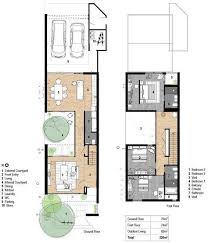 Typical Terrace Home Narrow House Plans Architecture House Small House Design