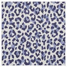 Chic Navy Blue And White Cheetah Print Pattern Fabric Print Patterns Printing On Fabric Animal Print Wallpaper