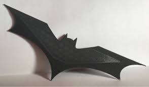 Batman Batarang 3d Printed Model Cosplay Prop Replica The Etsy Batman Batarang Cosplay Props Replica Prop