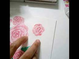 Cara melukis bunga mawar menggunakan cat air. Melukis Bunga Mawar Dengan Cat Air Timelapse Youtube