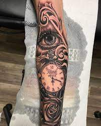 Entra a la web para ver todos los tatuajes increíbles que tenemos. Venta Tatuaje Manga Con Reloj En Stock