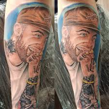 My mac miller tribute tattoo. Did This Tribute To Rapper Mac Eye Candy Tattoo Studio Facebook