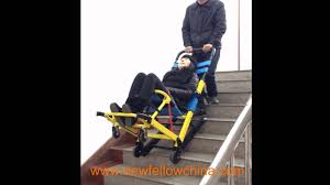 The evac+chair reception notice is ideal for buildings where new or existing users need to be informed that evacuation chairs are available if they struggle to use the stair ways in emergencies. Foldable Emergency Evacuation Stair Chair Stretcher For Ambulance In China Youtube
