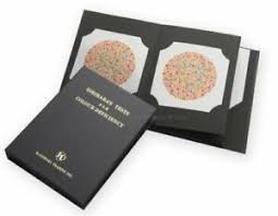 Details About Ishihara Test Chart Books For Color Deficiency 38 Plates With Manual Free Ship