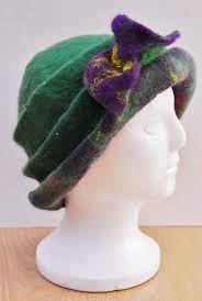 Wet Felting Needle Felting Hat On A Ball Wet Felting Felting Tutorials Needle Felting