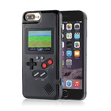 Aolvo Coque Avec Le Design Gameboy Pour Iphone 6 6 Plus 7 7 Plus 8 8 Plus X Xs Max Xr 36 Petits Jeux Classiques Tetris Ecran Couleur Iphone 6 Iphone Iphone 7