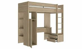Lit mezzanine avec bureau armoire et bibliothèque verana droit 4 8 sur 5 étoiles 8. Lit Mezzanine Huron Avec Bureau Et Rangements Fabrique En France
