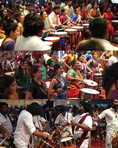 Bengaluru Ganesh Utsava | Frames from Beat Gurus at the 64th Bengaluru Ganesh Utsava, where percussion became prayer and the crowd found the rhythm without being... | Instagram