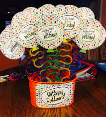 Birthday Gift For Teachers From Students Elementary School Birthday Gift Balloons Birthday Balloons School Birthday First Grade Diy Teac Teacher Birthday Presents For Teachers Birthday Balloons