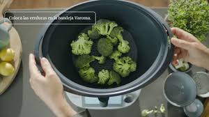 Libro recopilación cocinar con varoma thermomix. Como Utilizar El Recipiente Varoma Youtube