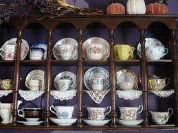 Please see below our guide to keep your teawares top tip. Indulge Your Shelf October 2010 Tea Cup Display Cup Display Tea Cup Collection