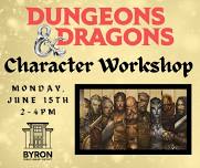 D&D Character Workshop for Teens