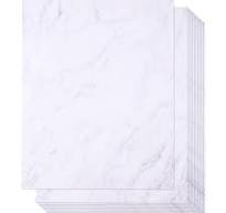 Marble Stationery Paper, Letter Size (8.5 x 11 in, 96 Sheets)