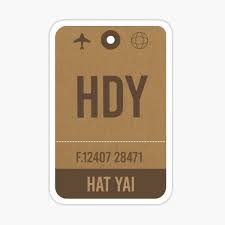 Hat Yai Stickers Redbubble