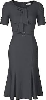 Amazon Com Juese Feminino Anos Formal Ou Casual Vestido De Festa Lapis Clothing Em 2020 Vestidos Estilosos Vestidos Belos Vestidos