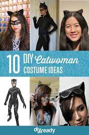 10 Diy Catwoman Costume Ideas Diyready Com Easy Diy Crafts Fun Projects Diy Craft Ideas For Kids Adults Diy Catwoman Costume Cat Woman Costume Catwoman