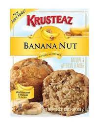 The hubby and son love this flavor the best. Amazon Com Krusteaz Banana Nut Muffin Mix Pack Of 2 Grocery Gourmet Food