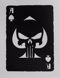 Ace Of Spades Old Playing Card Punisher Skull Sticker For Car Laptop Motorcycle Ebay Motors Parts Accessorie Skull Sticker Punisher Skull Punisher Artwork