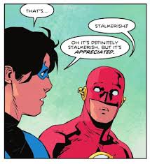 People Wally West checks in