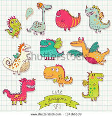 Smilewithjul S Portfolio On Shutterstock Cartoon Dragon Dragon Drawing Graph Paper Art