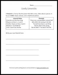 Poem recitation for grade 1. How To Write A Limerick Kenn Nesbitt S Poetry4kids Com
