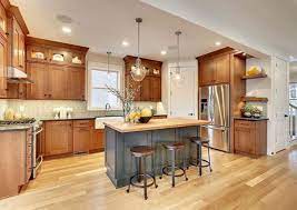 There are some stylish ways to tackle this forgotten spot. 100 Best Oak Kitchen Cabinets Ideas Decoration For Farmhouse Style 53 Wood Floor Kitchen New Kitchen Cabinets Kitchen Design