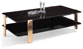 You have searched for black modern coffee table and this page displays the best product matches we have for black modern coffee table to buy online in august 2021. Vegas Modern Coffee Table Black And Rose Gold Contemporary Coffee Tables By Bedtimenyc Houzz