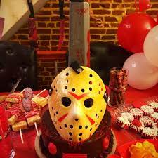 Ky Lees Friday The 13th Jason Cake Made By Yours Truly Horror Party 13th Birthday Parties 13th Birthday