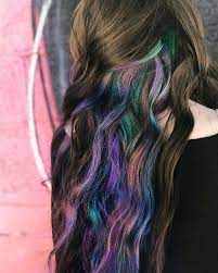 Peek A Boo Mermaid Hair Artist Savvy Styless Denverhair Denverfashioncolor Denverpeek Salon Hair Color Mermaid Hair Color Mermaid Hair
